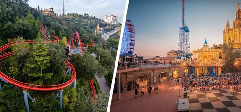 Barcelonan huvipuisto Tibidabo