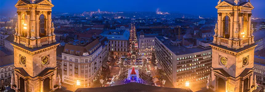 Budapestin joulumarkkinat
