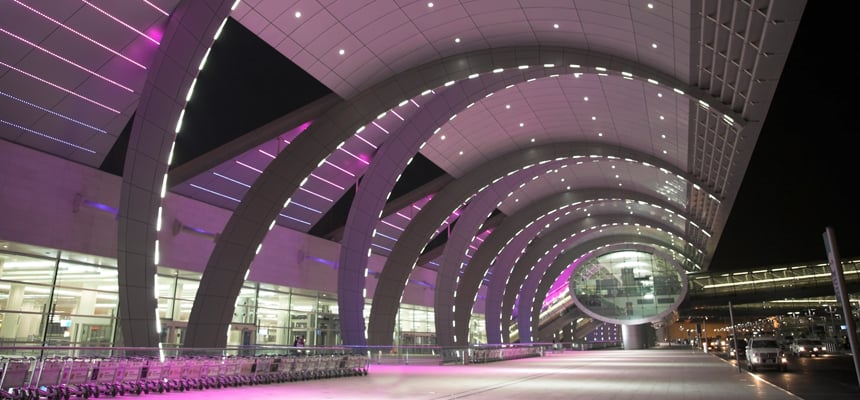 Dubain lentokenttä DXB