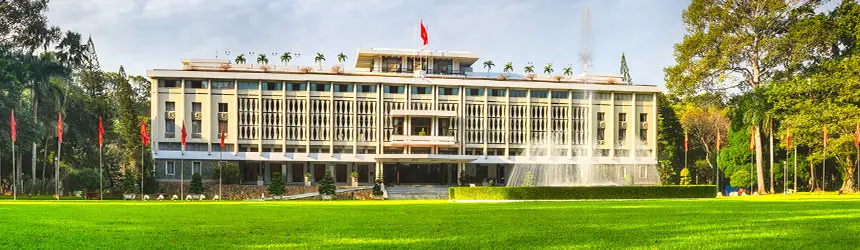 itsenäisyyden palatsi Vietnamissa