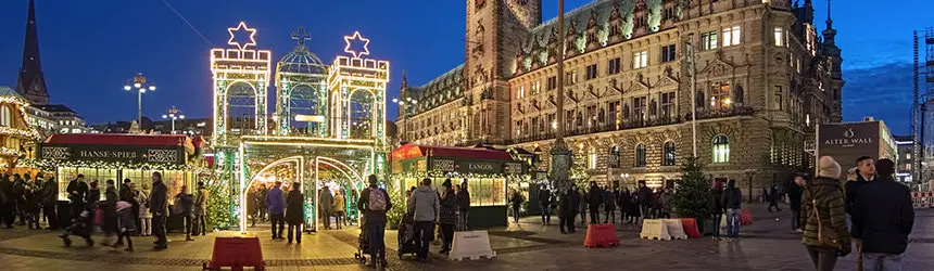 Joulumarkkinat Hampurissa