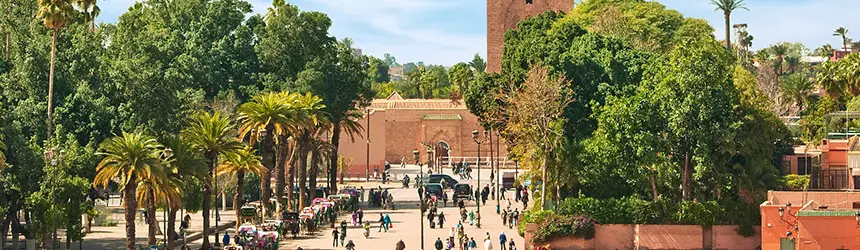 Kaupunkiloma Marrakechissa