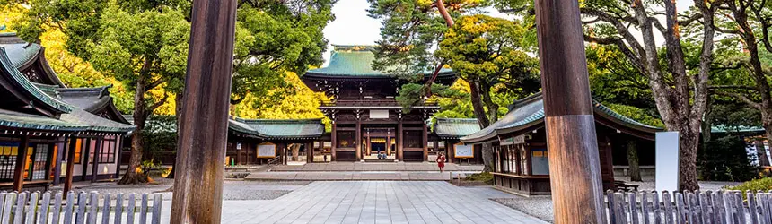 Meiji Shrine pyhättö
