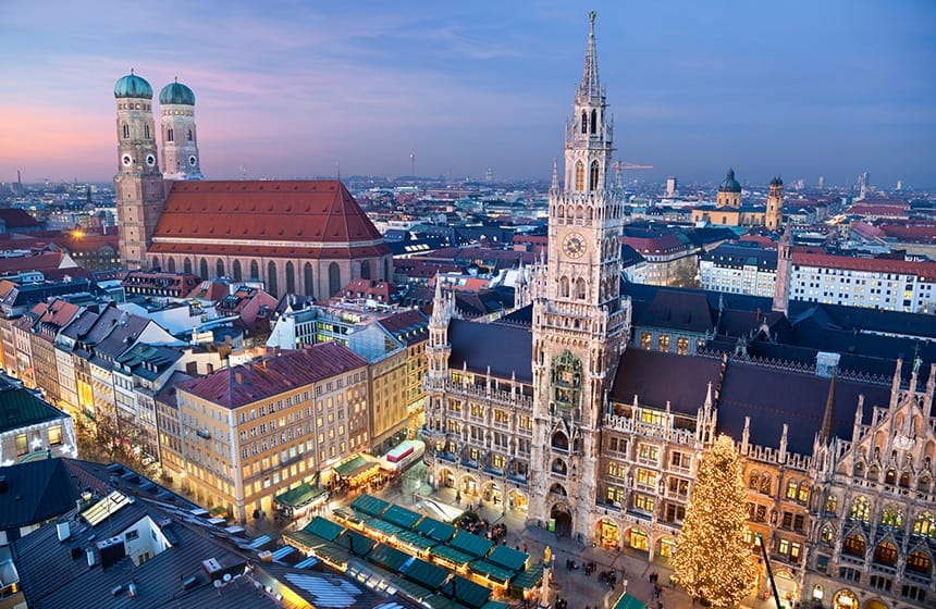 Münchenin joulumarkkinat