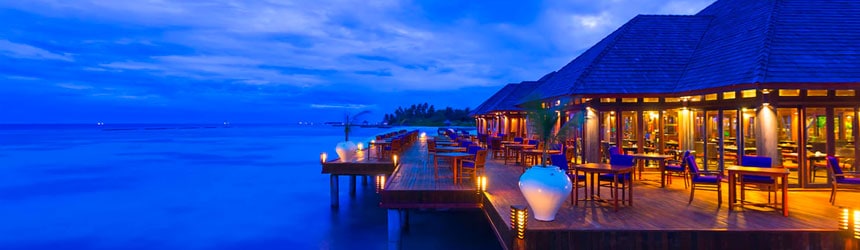 Luxus hotelli Malediiveillä