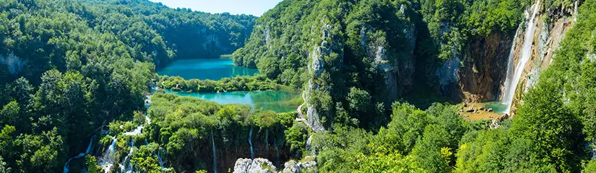 Plitvicen putoavat järvet Kroatiassa