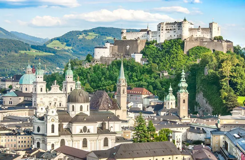 Salzburgin nähtävyydet