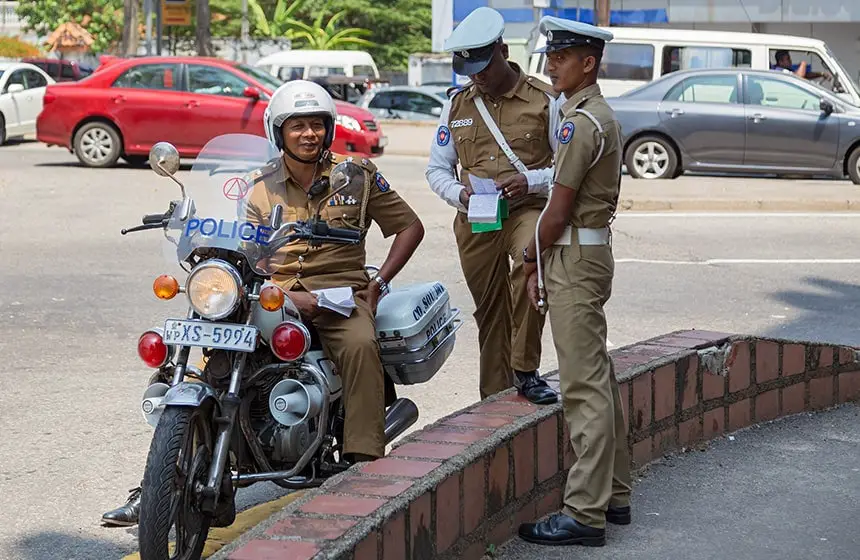 Sri Lankan turvallisuus