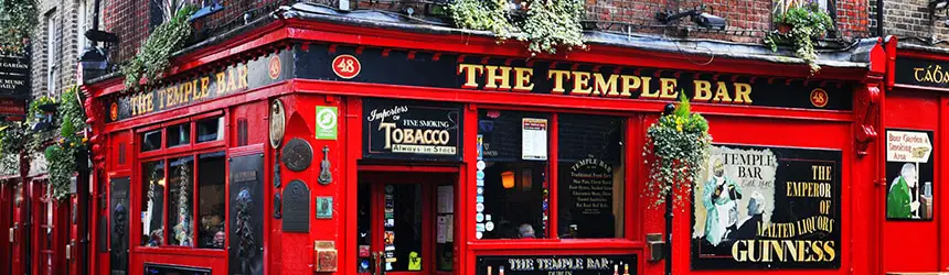 The Temple Bar pubi Dublinissa