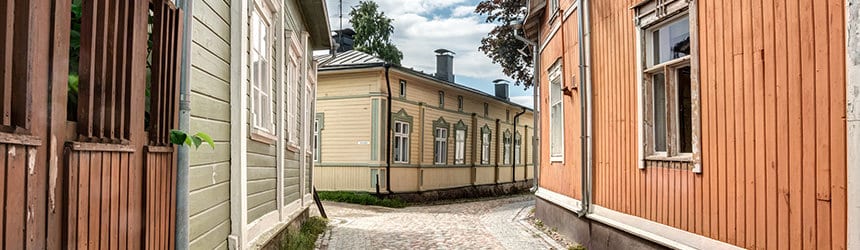 Vanha Rauma kesällä