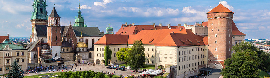 Wawelin linna Krakovassa